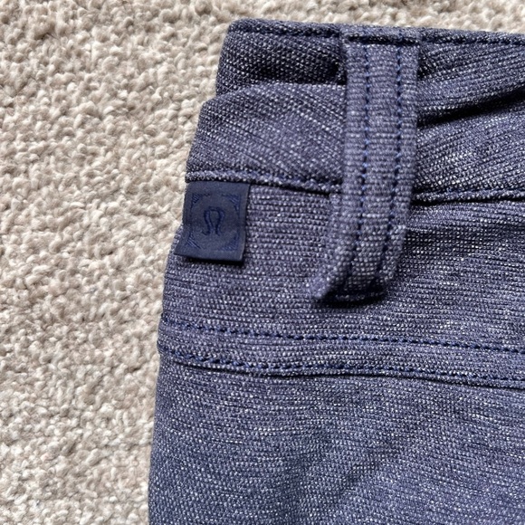 Mens Lululemon ABC Slim Fit Pants Tech Canvas 33x33 - Picture 4 of 10